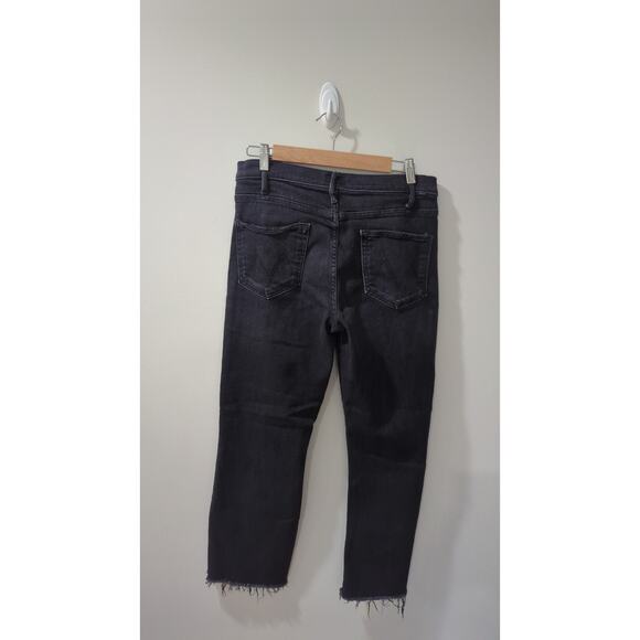 MOTHER The Hustler Ankle Fray Encounters At Night Jeans - Picture 10 of 10